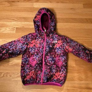 North Face Girls Reversible Ski Winter Jacket, Size 5